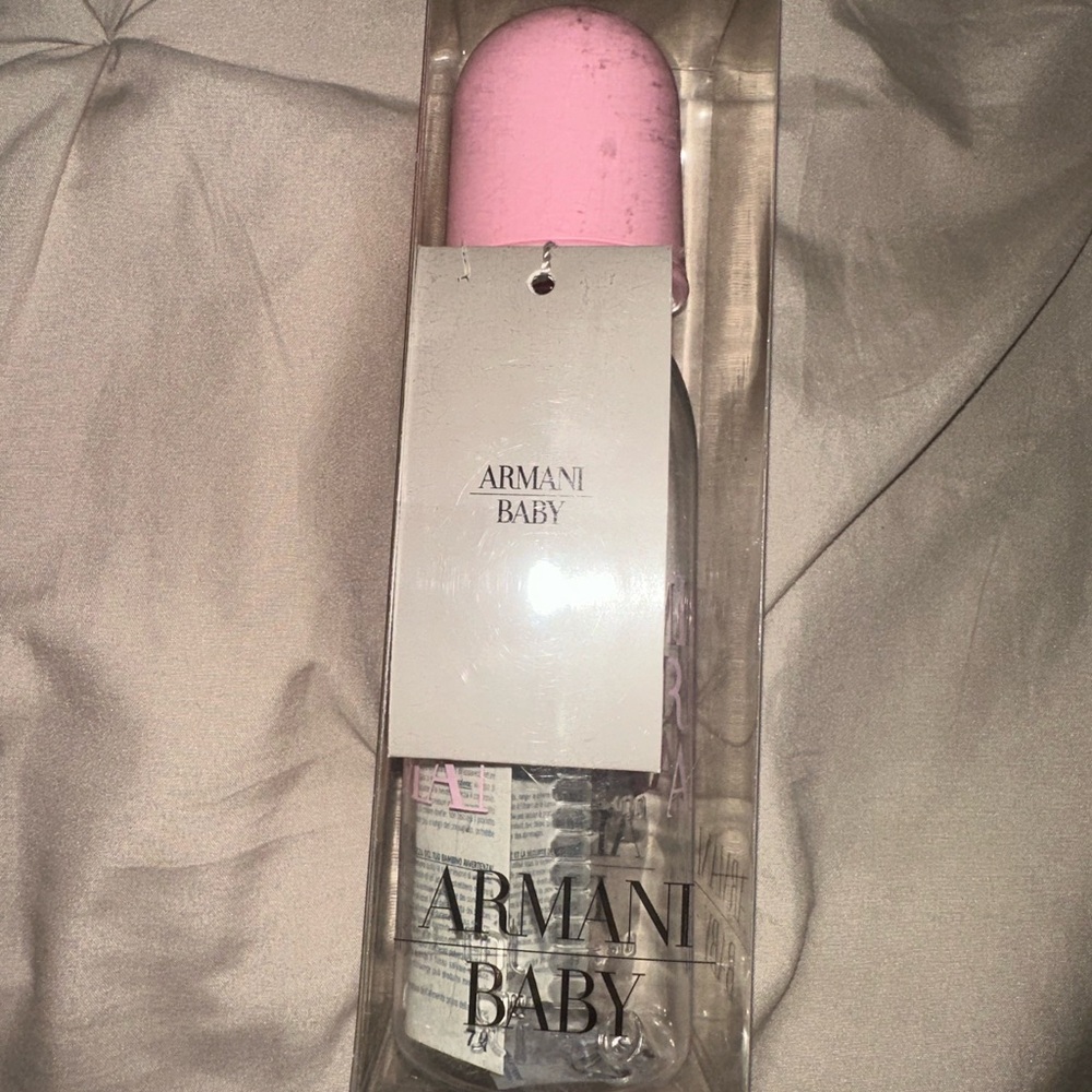 Giorgio Armani Baby Pink Baby Bottle